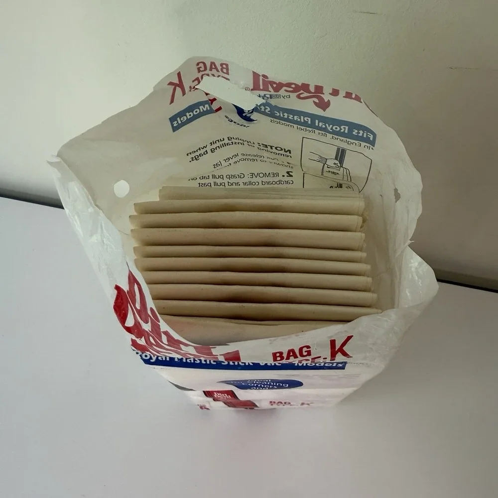 Dirt‎ Devil Type K Vacuum Cleaner Replacement Bags For STICK VAC 9/10 Included